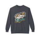 My love is bigger than yours Unisex Midweight Softstyle Fleece Crewneck Sweatshirt