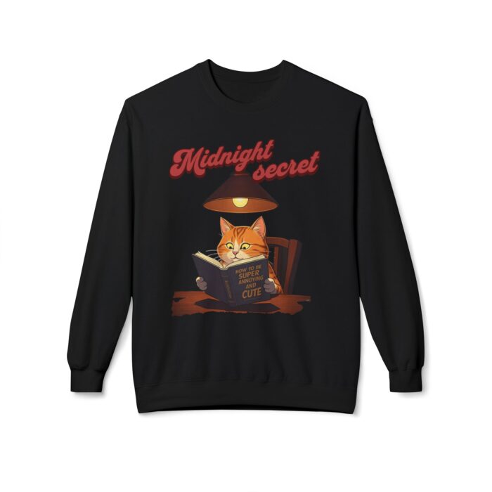 Midnight secret Unisex Midweight Softstyle Fleece Crewneck Sweatshirt - Image 5