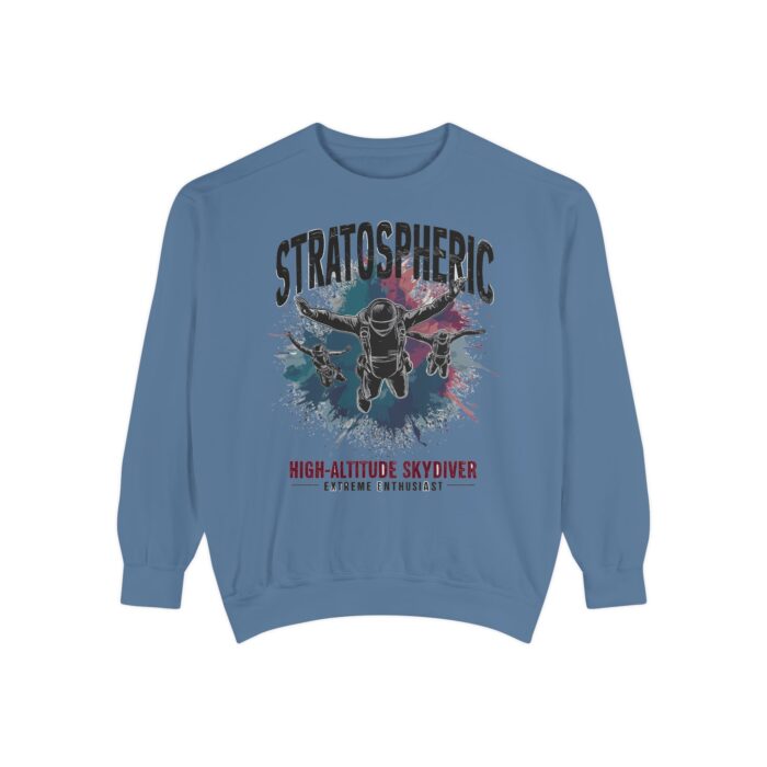 Sky Diver Unisex Garment-Dyed Sweatshirt - Image 17