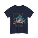 Whishing I was fishing Unisex Heavy Cotton Tee