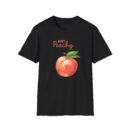 Just Peachy Unisex Softstyle T-Shirt - Fruit-Themed Casual Tee for Summer Vibes