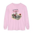 Just chillin' no stress Unisex Garment-dyed Long Sleeve T-Shirt