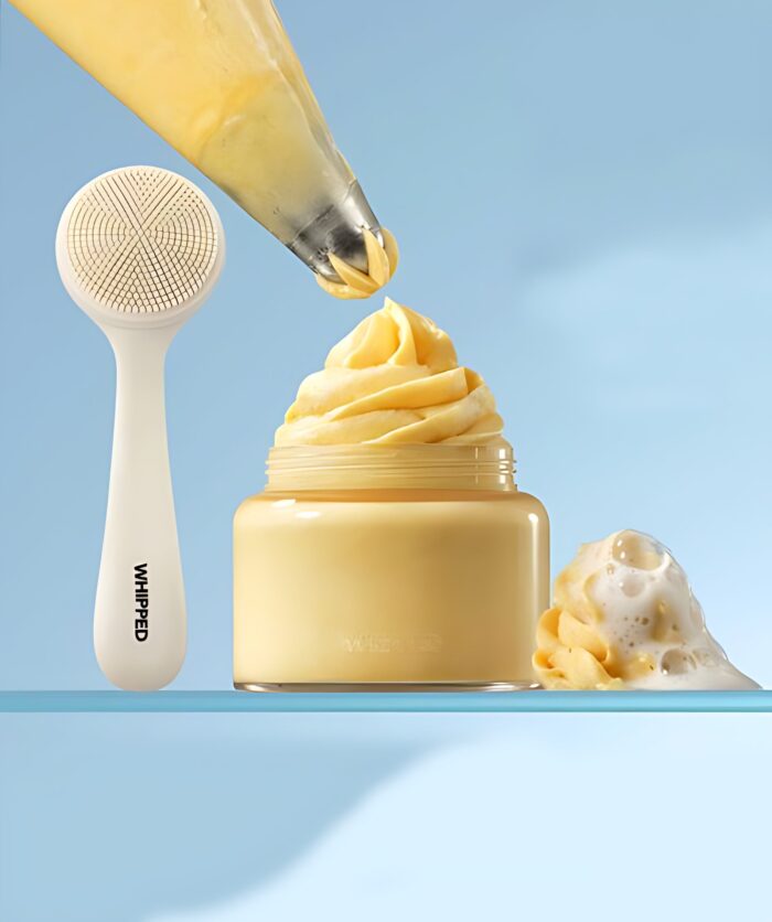 WHIPPED Limited Edition YUJAMONG Vegan Pack Cleanser 80g+Pore Brush