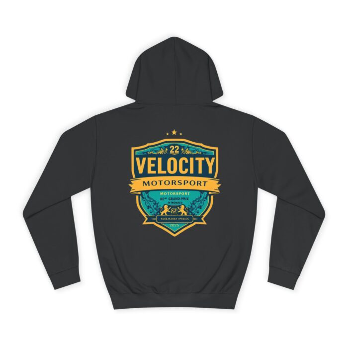Velocity Unisex College Hoodie - Image 6