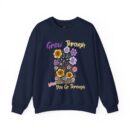 Grow Through What You Go Through Unisex Heavy Blend™ Crewneck Sweatshirt