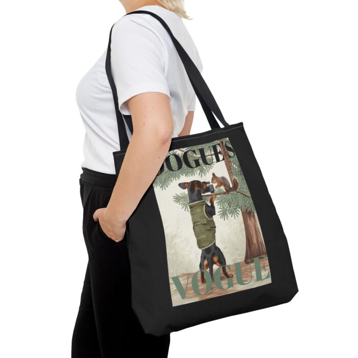 Dogue's Vogue Tote Bag (AOP) - Image 12