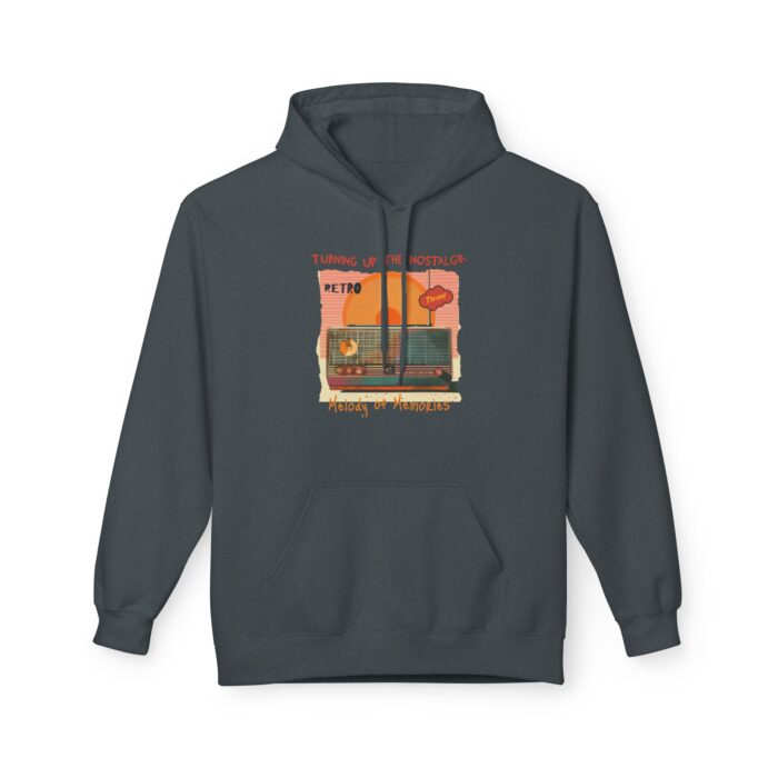 Turning up the nostalgia Unisex Midweight Softstyle Fleece Hoodie - Image 37