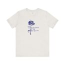Floral Comfort Unisex Jersey Tee - Inspiring Korean Bible Design for Everyday Wear