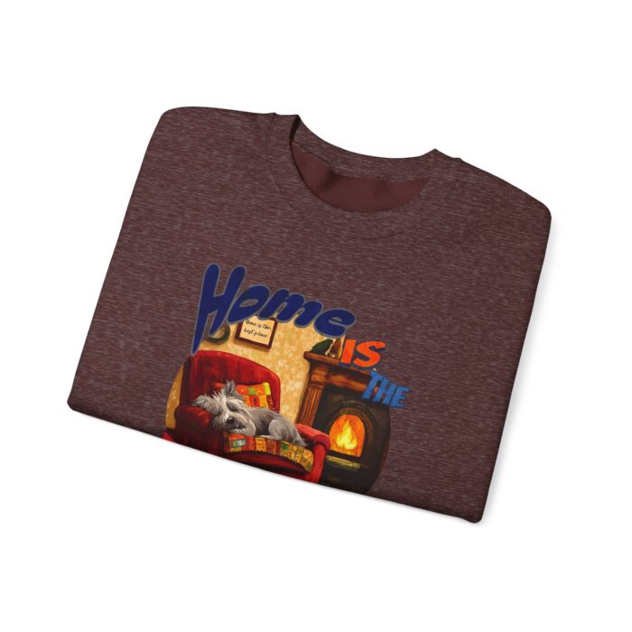 Home is the best place Unisex Heavy Blend™ Crewneck Sweatshirt - Image 7