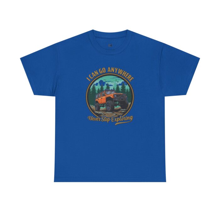 I can go anywhere Unisex Heavy Cotton Tee - Image 33