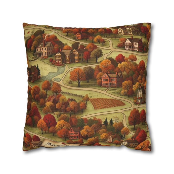 Map of Memories II Spun Polyester Square Pillowcase - Image 13