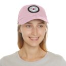 Made in South Korea Hat with Leather Patch (Round)