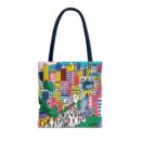 Seoul's hill neighborhoods Tote Bag (AOP)