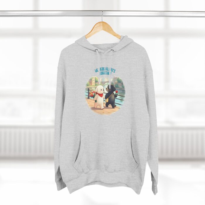 Always together Three-Panel Fleece Hoodie - Image 4