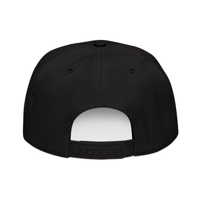The Pure Lamb Embroidered Snapback Cap - Korean Phrase Design - Image 4