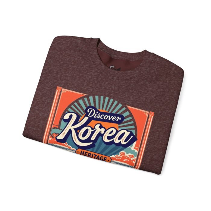 Discover Korea heritage Unisex Heavy Blend™ Crewneck Sweatshirt - Image 7