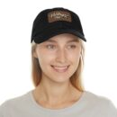 Vintage style Hat with Leather Patch (Rectangle)