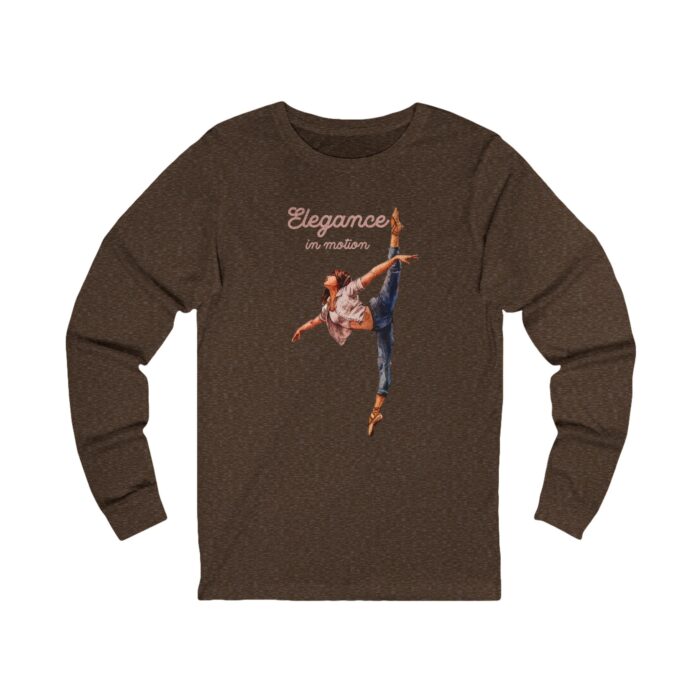 Elegance in motion Unisex Jersey Long Sleeve Tee - Image 5