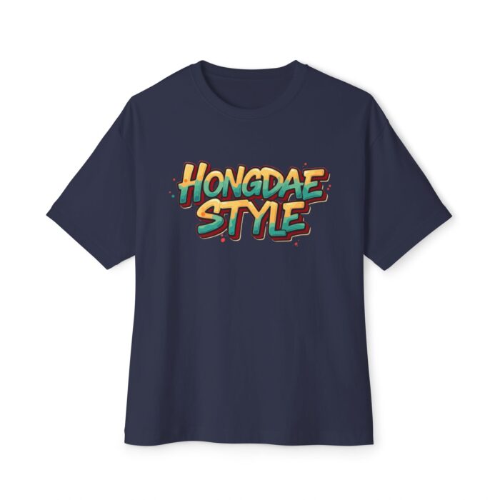 Hongdae style Unisex Oversized Boxy Tee - Image 33