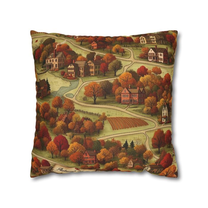 Map of Memories II Spun Polyester Square Pillowcase - Image 9