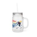 Ski the summit Mason Jar
