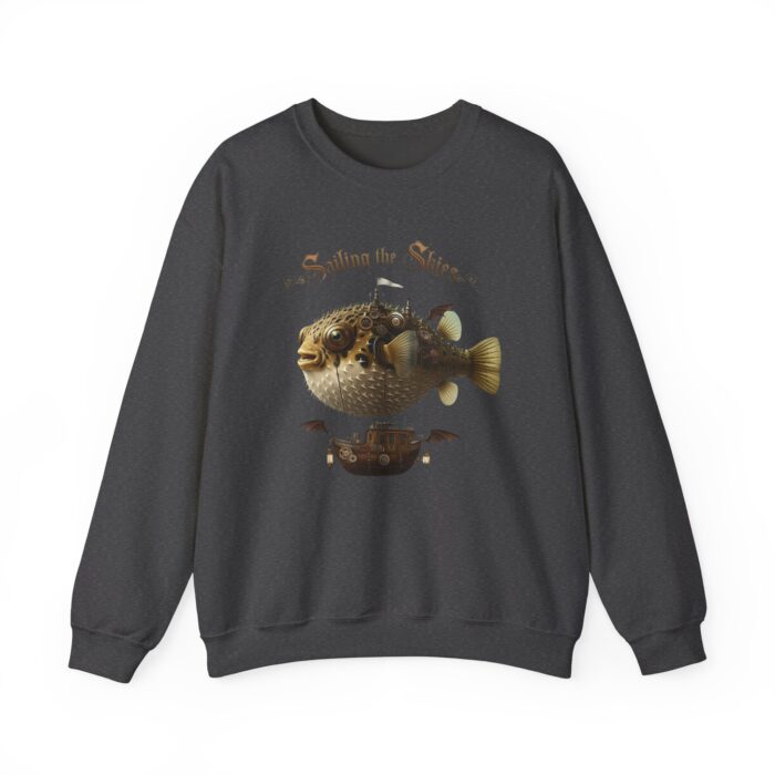 Sailing the skies Unisex Heavy Blend™ Crewneck Sweatshirt - Image 9