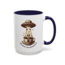 Brewed for exploration Accent Coffee Mug (11, 15oz)