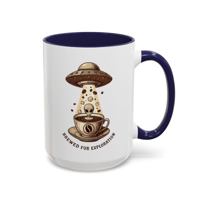 Brewed for exploration Accent Coffee Mug (11, 15oz) - Image 22