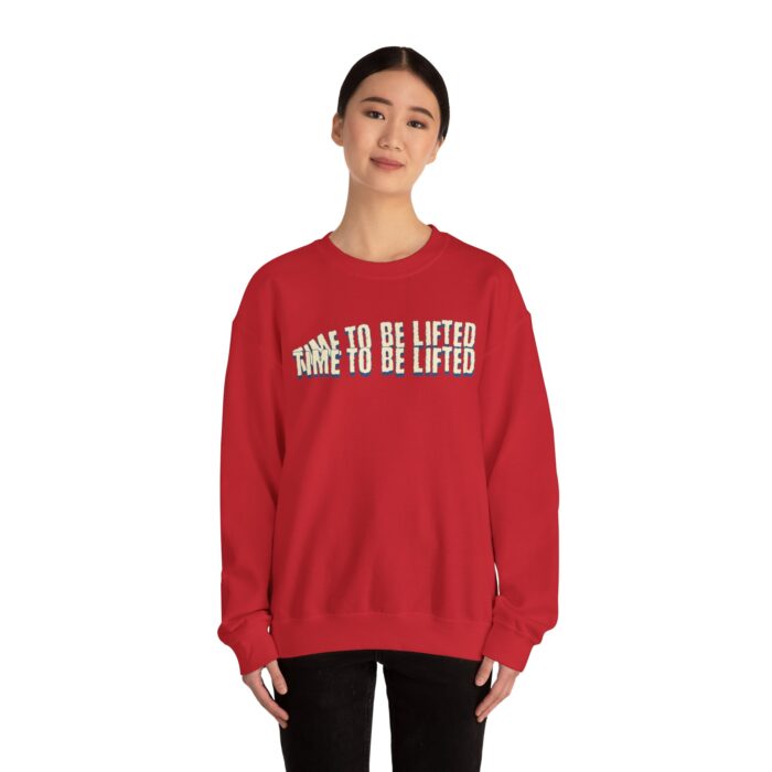 Time to be lifted Unisex Heavy Blend™ Crewneck Sweatshirt - Image 24