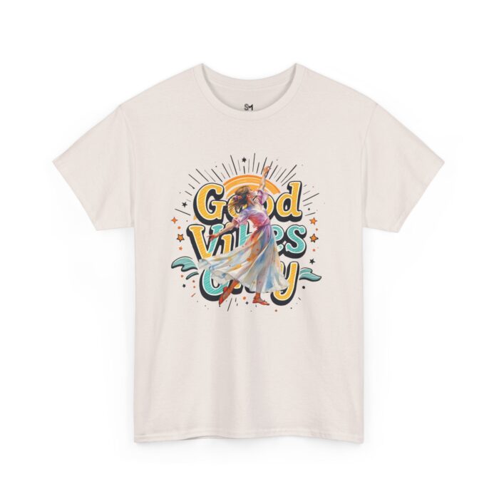 Good vibes only Unisex Heavy Cotton Tee - Image 15