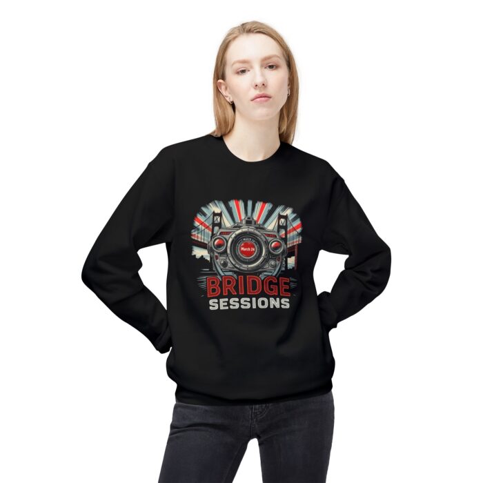 Bridge Sessions Unisex Midweight Softstyle Fleece Crewneck Sweatshirt - Image 3