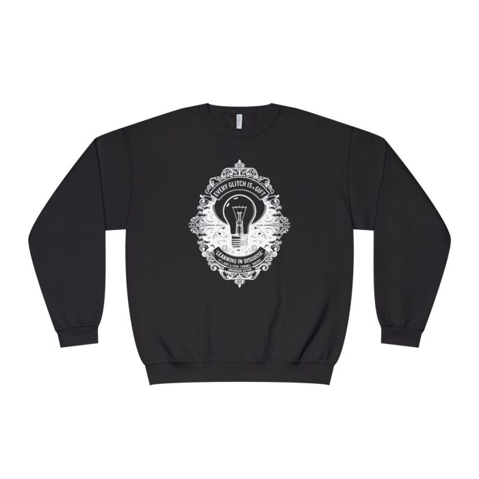 EVERY GLITCH IS A GIFT Unisex NuBlend® Crewneck Sweatshirt