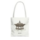 Traditional Korean pavilion Tote Bag (AOP)
