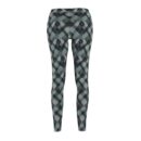 Midnight Plaid Women's Cut & Sew Casual Leggings (AOP)