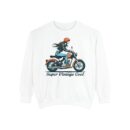 "meta_description": "Luxurious vintage sweatshirt with relaxed fit & sustainable dyes, perfect for trendy 2025 fashion.",