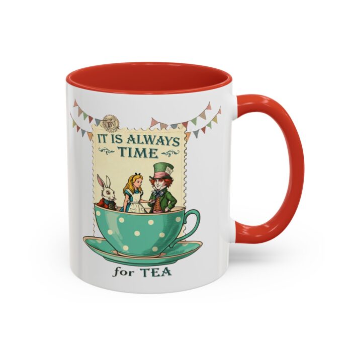 It is always time for tea Accent Coffee Mug (11, 15oz) - Image 14