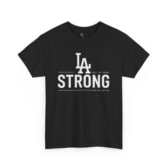 LA Strong Unisex Heavy Cotton Tee - Image 3