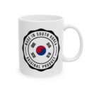 "meta_description": "Durable Taegeukgi Ceramic Mug: BPA-free, microwave & dishwasher-safe. Available in 11oz & 15oz.",