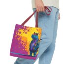 Stylish Hippo Tote Bag (AOP)