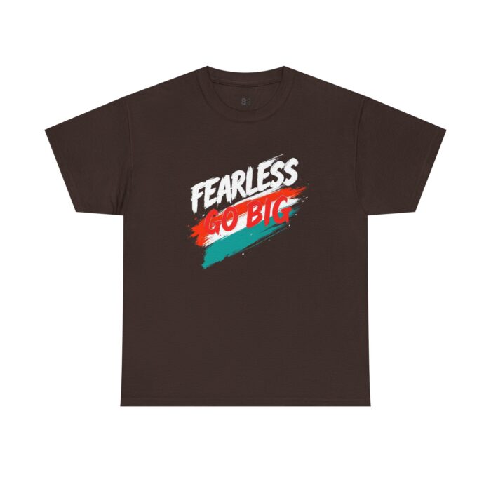 Fearless go big Unisex Heavy Cotton Tee - Image 9