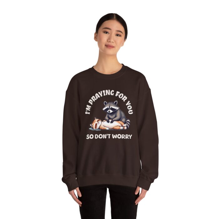 I'm praying for yo Unisex Heavy Blend™ Crewneck Sweatshirt - Image 20