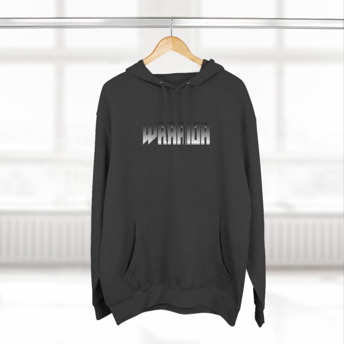 Full metal warrior Three-Panel Fleece Hoodie - Image 4