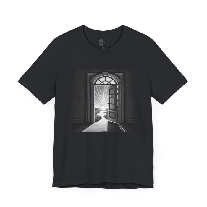 The door is open Unisex Jersey Short Sleeve Tee - Image 15