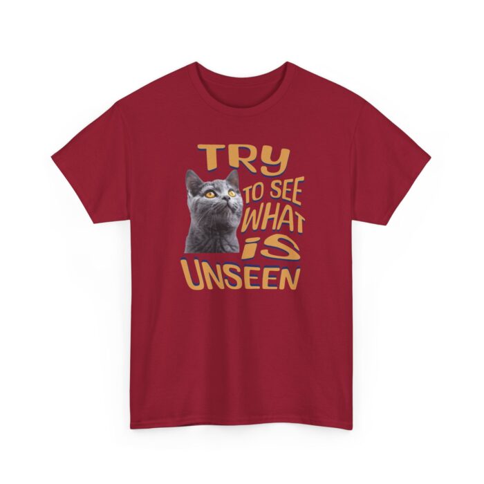 See what is unseen Unisex Heavy Cotton Tee - Image 39