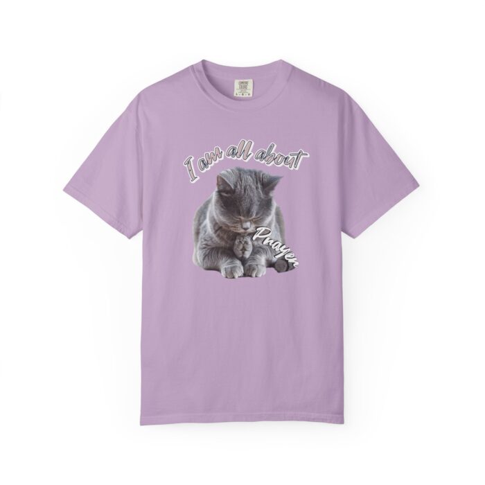 I'm all about prayer Unisex Garment-Dyed T-shirt - Image 21