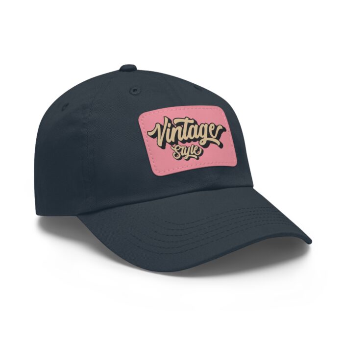 Vintage style Hat with Leather Patch (Rectangle) - Image 50