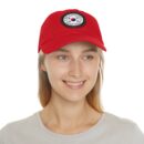 Made in South Korea Hat with Leather Patch (Round)