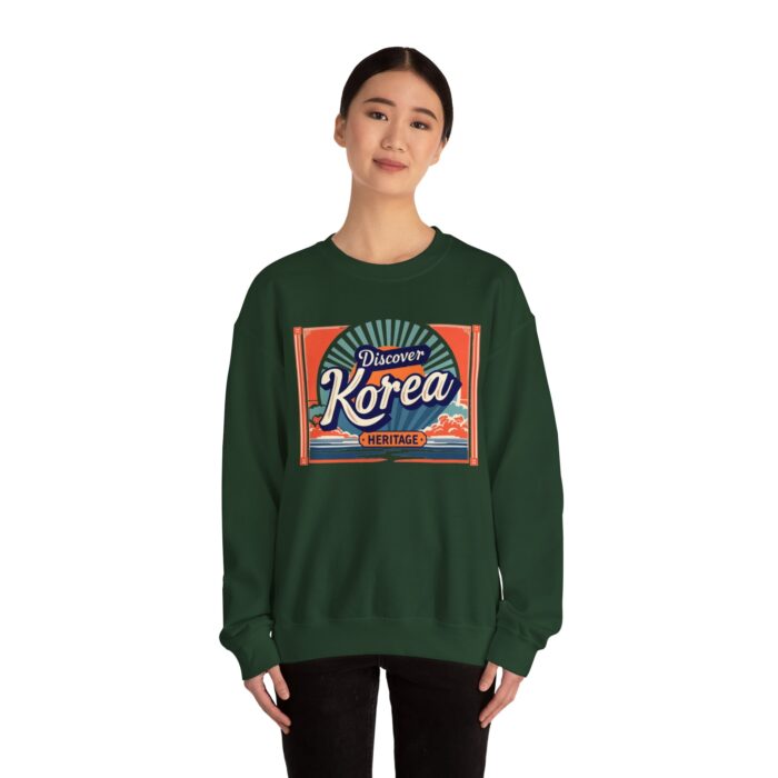 Discover Korea heritage Unisex Heavy Blend™ Crewneck Sweatshirt - Image 24