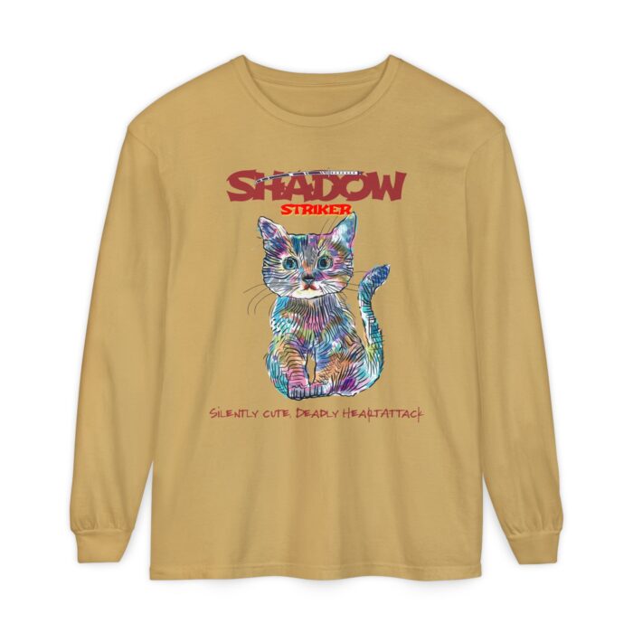 Shadow Striker Unisex Garment-dyed Long Sleeve T-Shirt - Image 17
