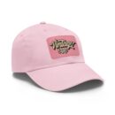 Vintage style Hat with Leather Patch (Rectangle)